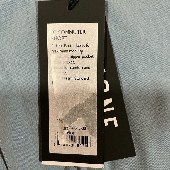 Rhone Commuter Shorts Light Blue – Men’s Size 30 NWT Performance Chino - Picture 14 of 14